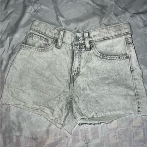 Old Navy Light Gray Denim Shorts